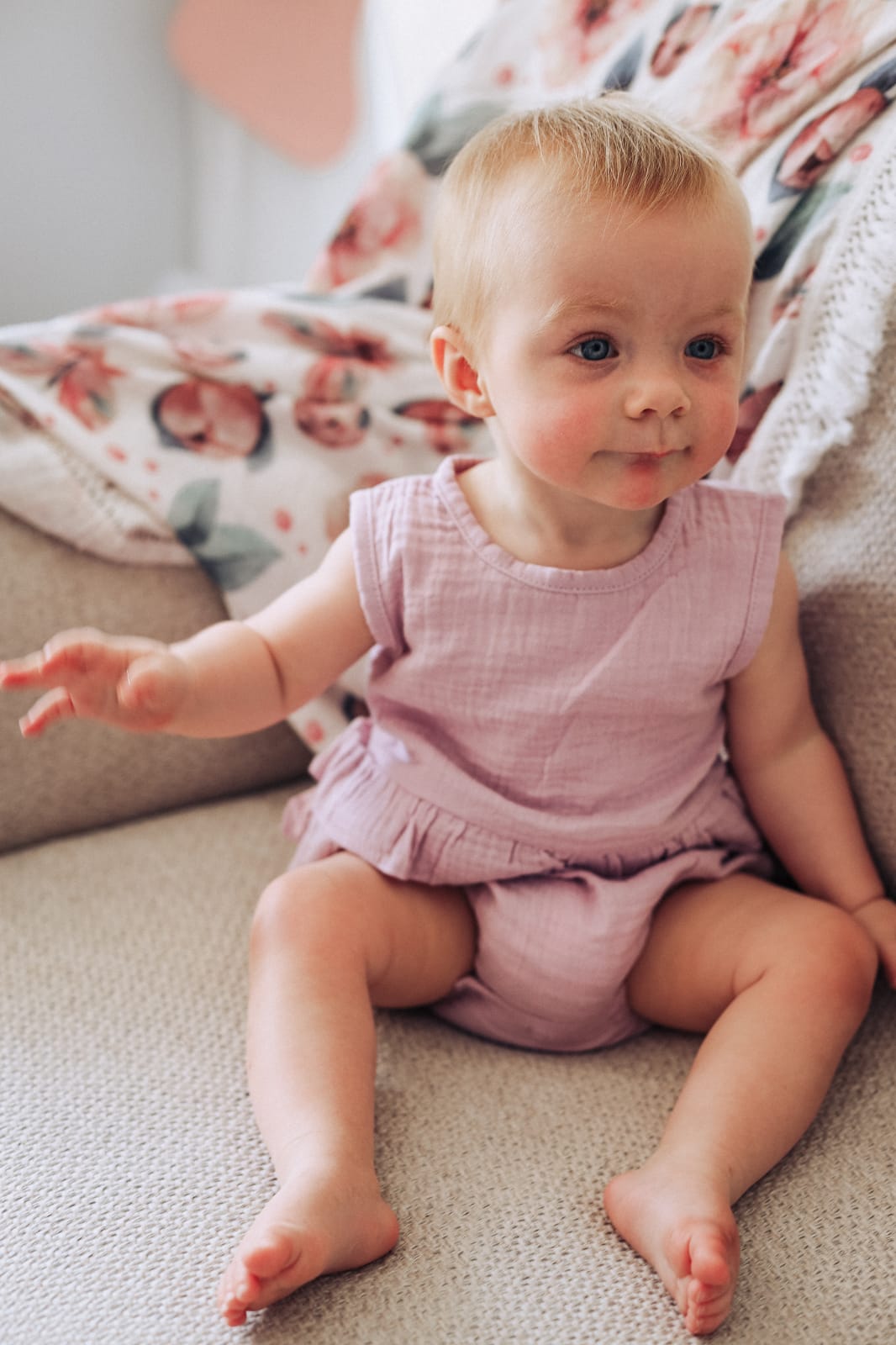 Avalinn Organic Muslin Romper Invibe Baby Kids Maternity